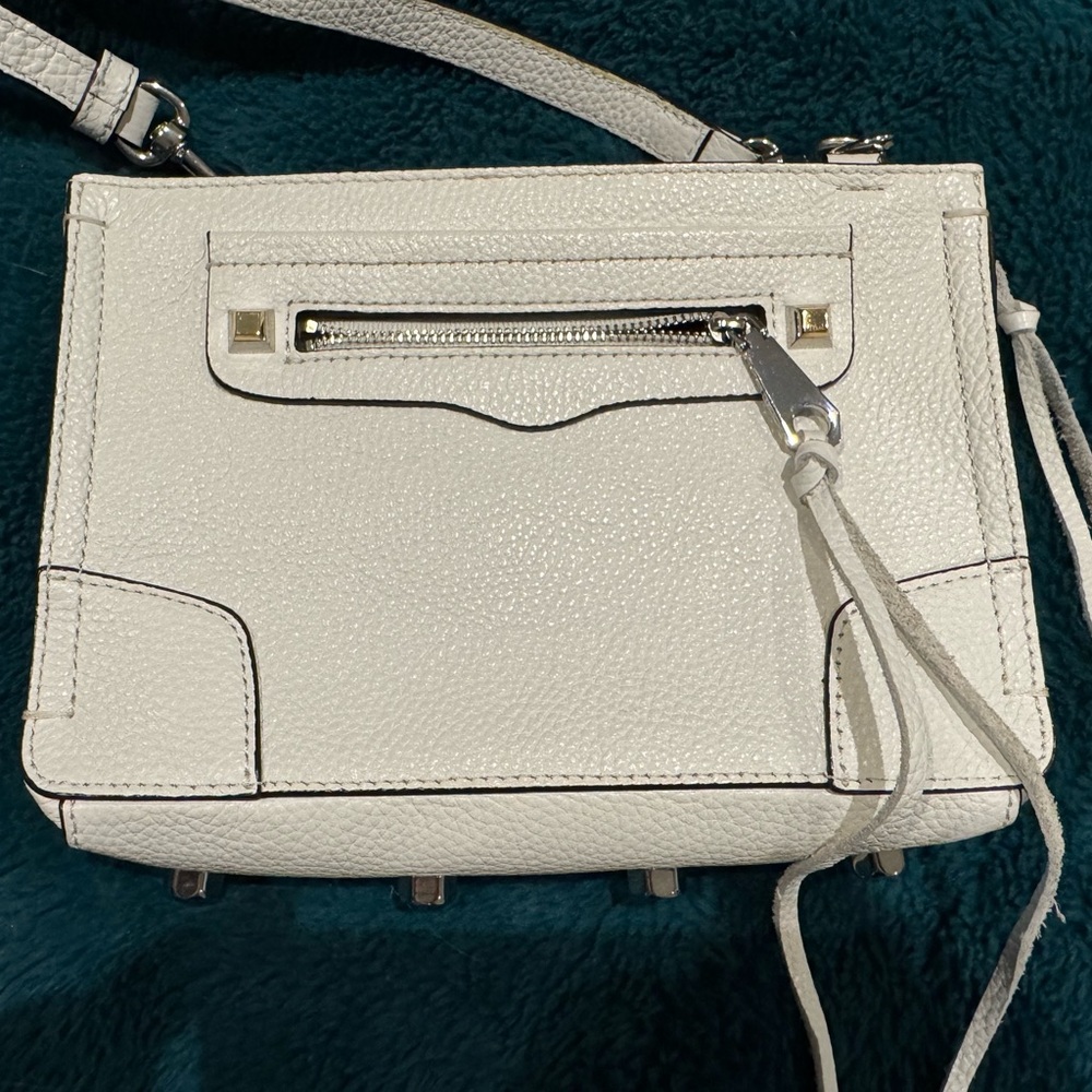 Rebecca Minkoff White Contemporary Crossbody Bag like new